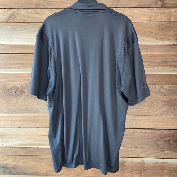 Ogio Mens Polo Golf Shirt Performance Short Sleeve XXL Gray uniform minimalist - Picture 5 of 10